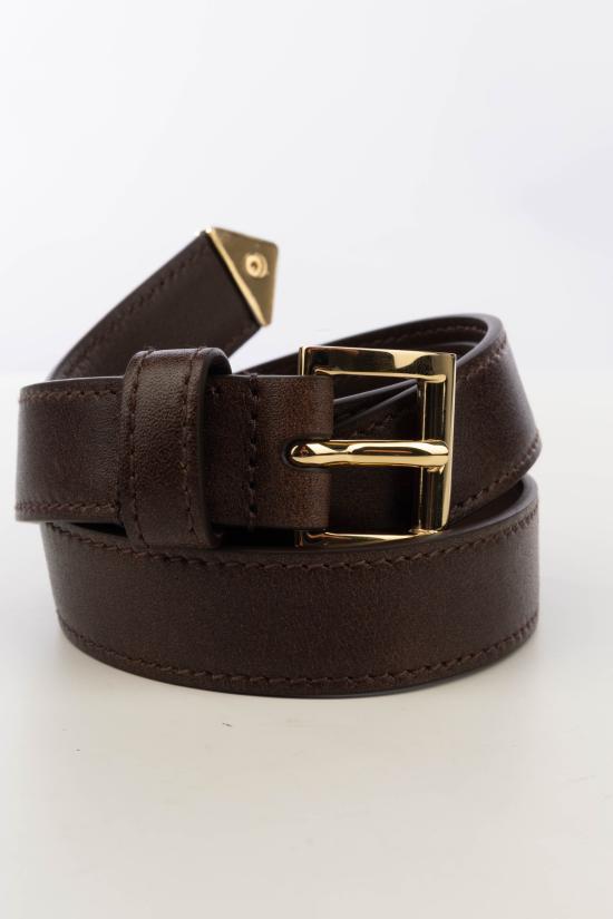 26FW 프라다 사피아노 레더 벨트 1CC6182ZU6 F0324 CACAO - PRADA