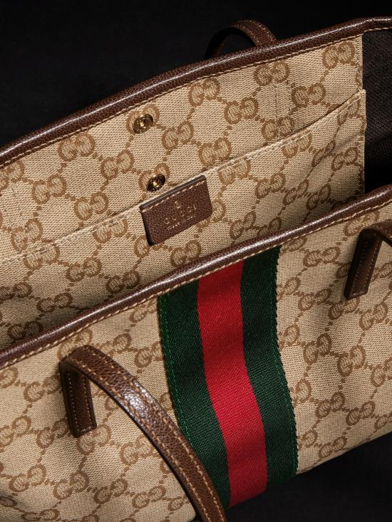 26FW 구찌 트라이베카 스몰 토트백 875236FAF79 8547 BEIGE - GUCCI
