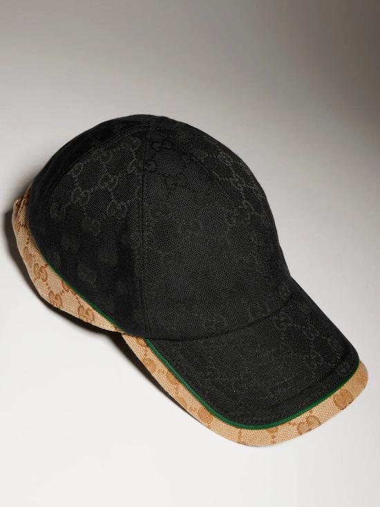 26FW 구찌 GG 코튼 캔버스 베이스볼 캡 GG 코튼 캔버스 베이스볼 캡 A001I24HBK3 1079 - GUCCI