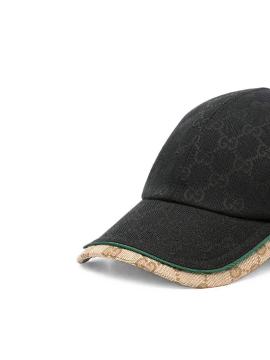 26FW 구찌 GG 코튼 캔버스 베이스볼 캡 A001I24HBK3 1079 - GUCCI