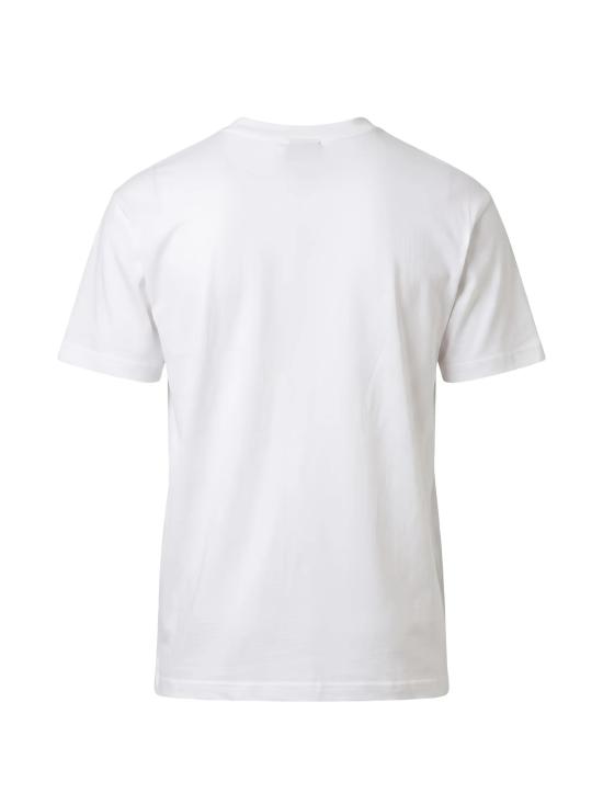 26FW 구찌 웹 스트라이프 프린트 코튼 티셔츠 A0095JXJH5Y 9066 BIANCO - GUCCI