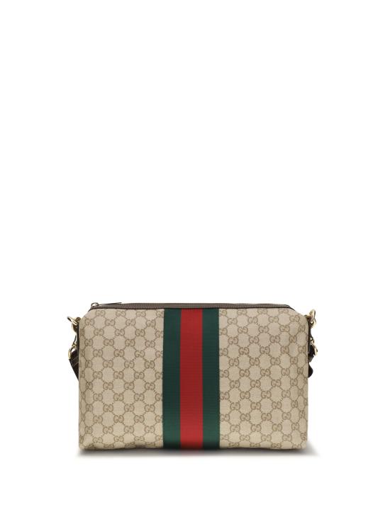26FW 구찌 웹 디테일의 미디엄 GG 크로스백 A002KXFAF99 9646 BEIGE