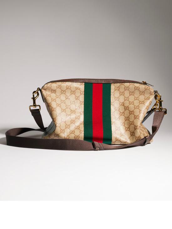 26FW 구찌 웹 디테일의 미디엄 GG 크로스백 A002KXFAF99 9646 BEIGE - GUCCI