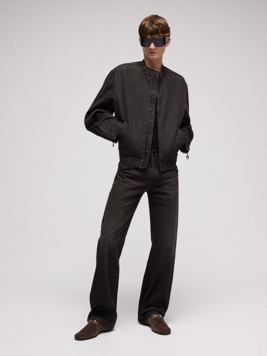 26FW 구찌 코모 홀스빗 스웨이드 로퍼 874936AAG9O 2052 MARRONE - GUCCI