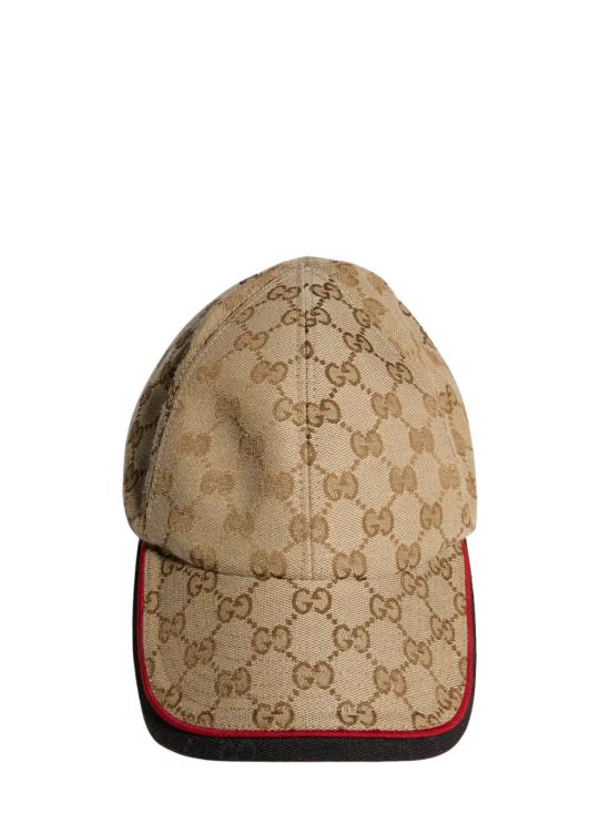 26FW 구찌 GG 코튼 캔버스 베이스볼 캡 A001I24HBLB 9660 - GUCCI