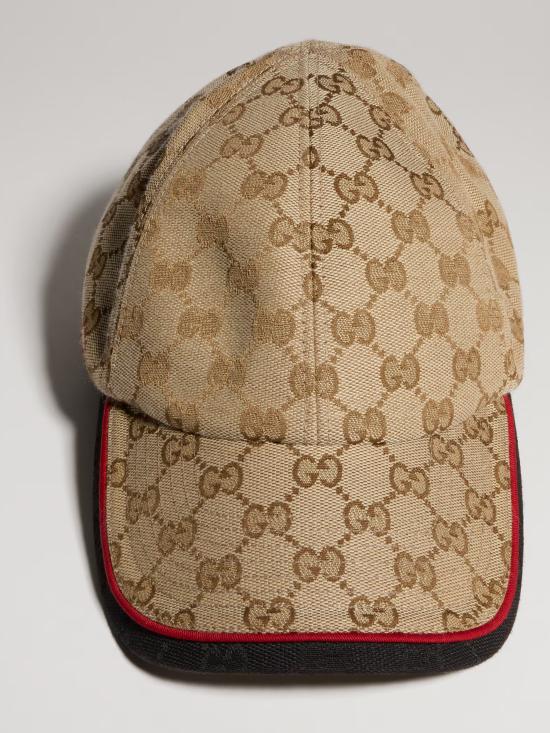 26FW 구찌 GG 코튼 캔버스 베이스볼 캡 GG 코튼 캔버스 베이스볼 캡 A001I24HBLB 9660 - GUCCI