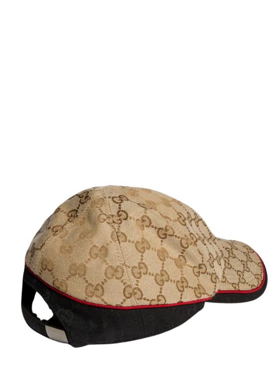 26FW 구찌 GG 코튼 캔버스 베이스볼 캡 A001I24HBLB 9660 - GUCCI