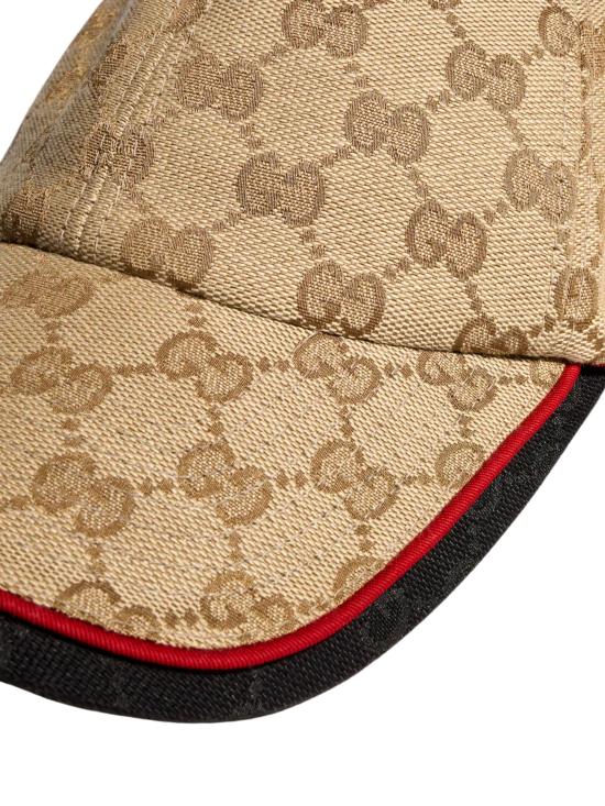 26FW 구찌 GG 코튼 캔버스 베이스볼 캡 A001I24HBLB 9660 - GUCCI
