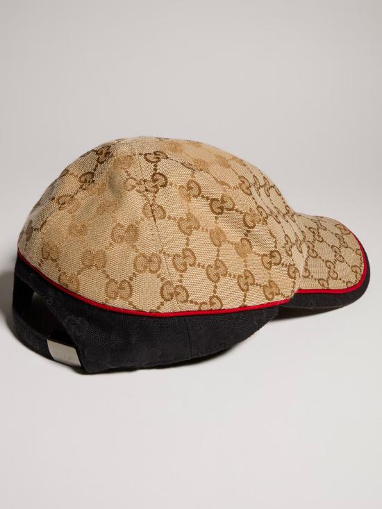 26FW 구찌 GG 코튼 캔버스 베이스볼 캡 GG 코튼 캔버스 베이스볼 캡 A001I24HBLB 9660 - GUCCI