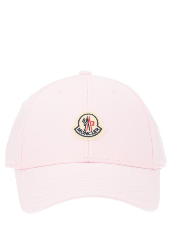  몽클레어 로고 코튼 볼캡 3B00008 04863506 Pink