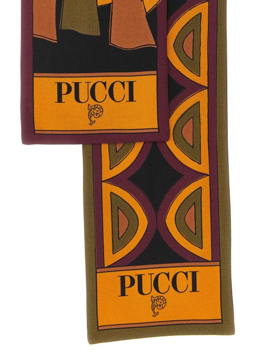 26FW 에밀리오푸치 머플러/스카프 바이아데라 스카프 및 풀라르 멀티컬러 - EMILIO PUCCI