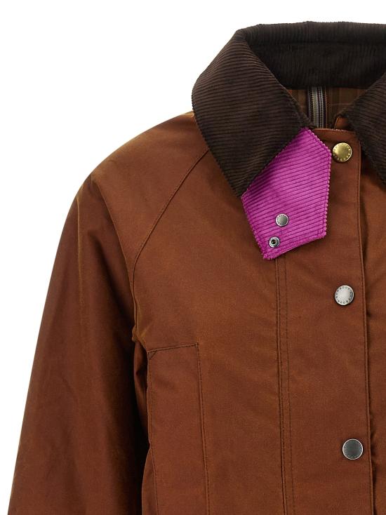 26FW 바버 패딩 보포트  재킷 브라운 - BARBOUR