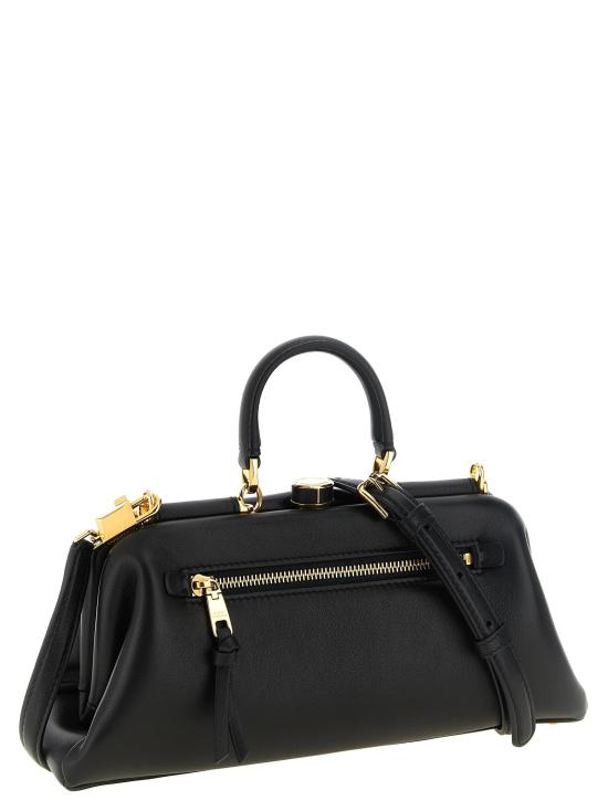 26FW 돌체앤가바나 토트백 할머니 핸드백 블랙 - DOLCE & GABBANA