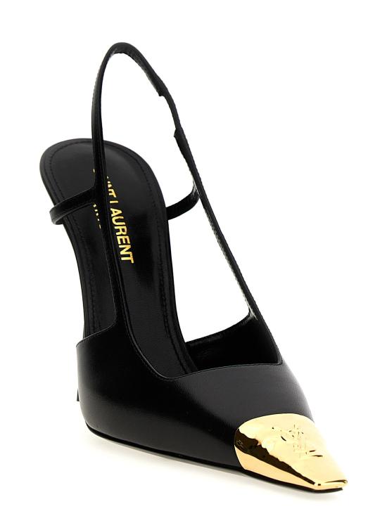 26FW 생로랑 힐/펌프스 잔느 펌프스 블랙 - SAINT LAURENT