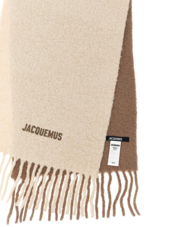 26FW 자크뮈스 머플러/스카프 L 사이즈 스카프 및 풀라드 멀티컬러 - JACQUEMUS