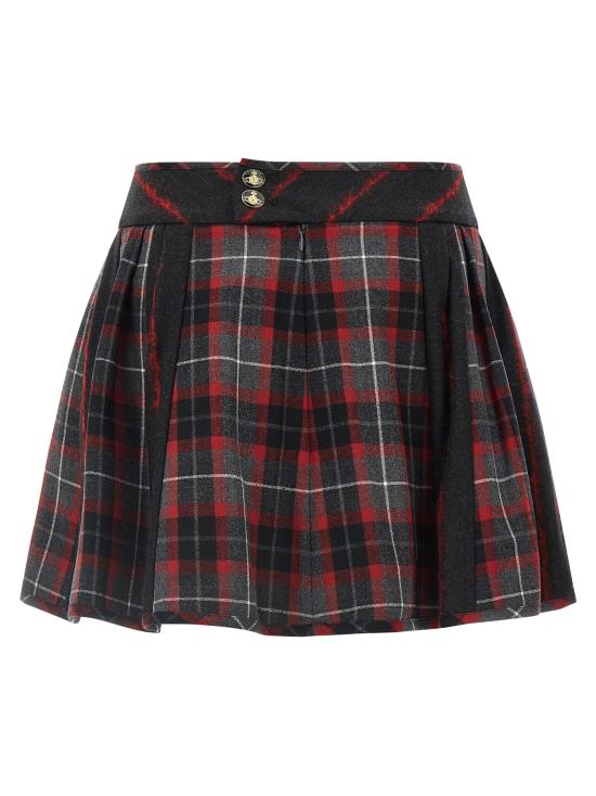 26FW 비비안웨스트우드 스커트 미니 벨  멀티컬러 - VIVIENNE WESTWOOD