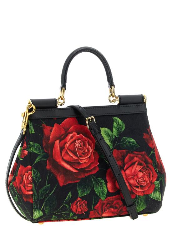 26FW 돌체앤가바나 토트백 시칠리아 핸드백 레드 - DOLCE & GABBANA