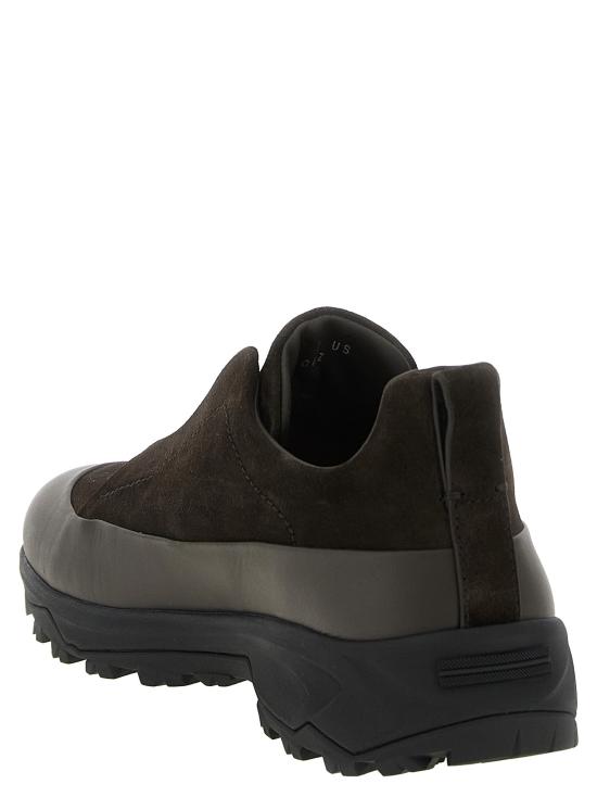 26FW 에르메네질도제냐 스니커즈 트리플 스티치™ 몬테  브라운 - ERMENEGILDO ZEGNA