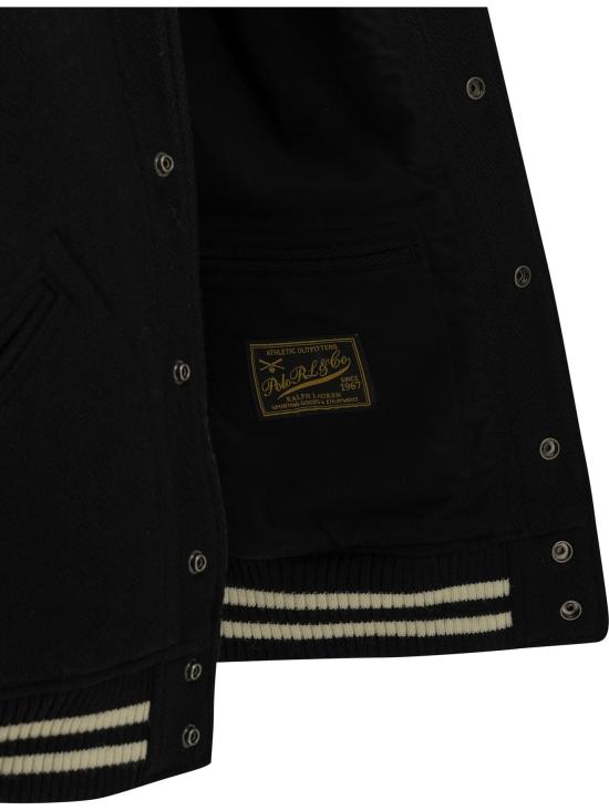 26FW 폴로 랄프로렌 자켓 양키스 재킷 및 코트 블랙 - POLO RALPH LAUREN