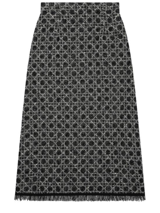  디올 스커트 611J11A7896 9101 Black