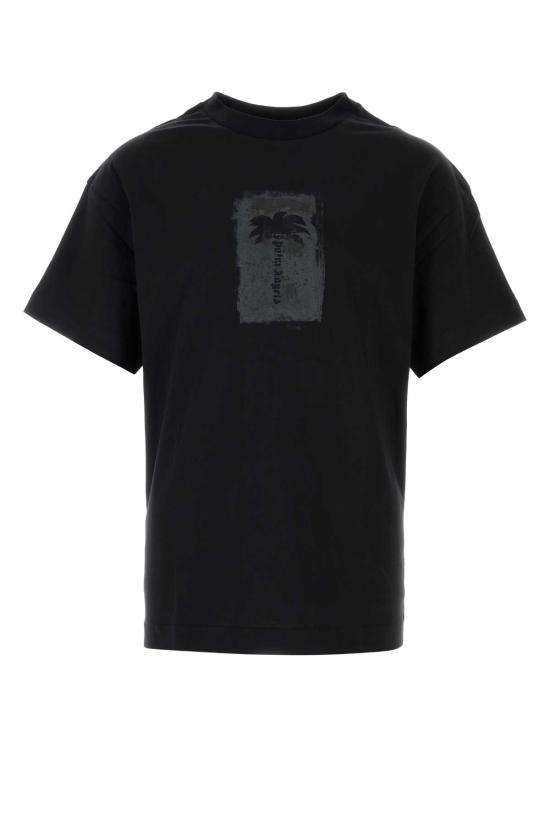26FW 팜앤젤스 반팔 티셔츠 PAMAA001JR019 1009 Black