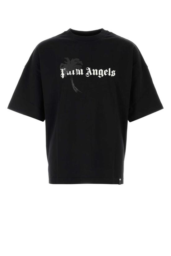 26FW 팜앤젤스 반팔 티셔츠 PAMAA003JR006 1003 Black