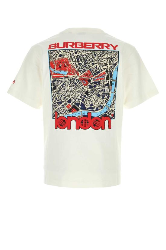 26FW 버버리 반팔 티셔츠 8132692 B7078 White - BURBERRY