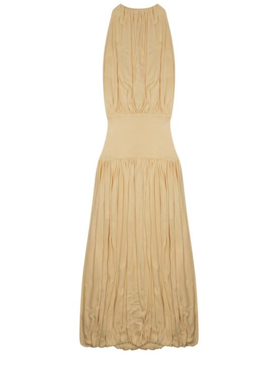  토템 원피스 262WRD0320FB0635 312 Yellow - TOTEME
