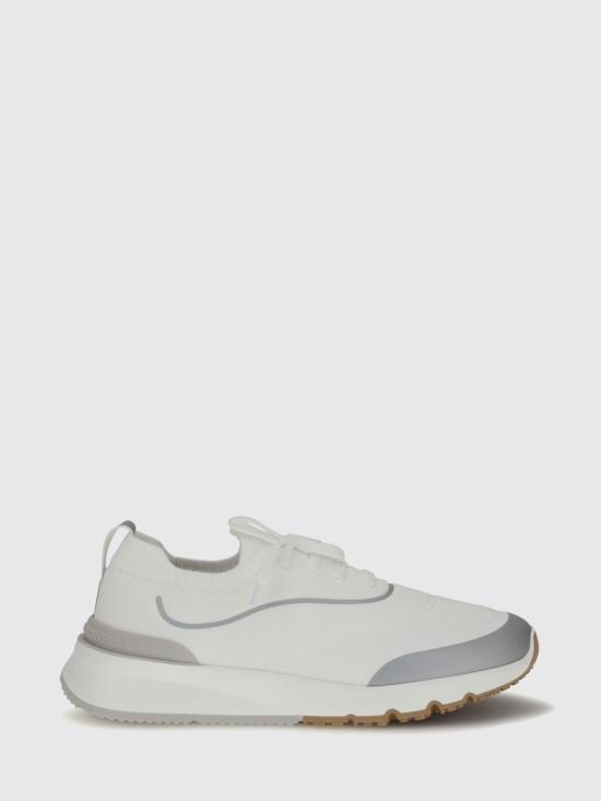 26FW 브루넬로 쿠치넬리 스니커즈 MZUAUFO340 CBM68 WHITE DOM