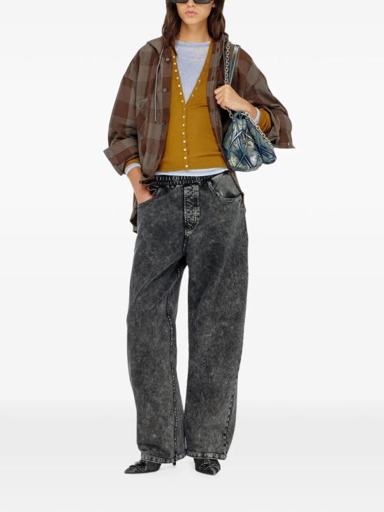 26FW 디젤 데님 팬츠 A24069 0EFBJ 65BA BLACK DENIM - DIESEL