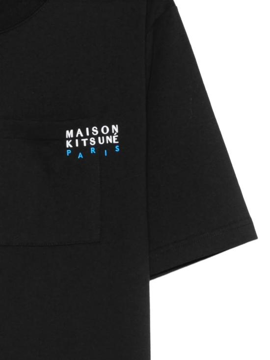 26FW 메종키츠네 반팔 티셔츠 MRMJT04KJ7025 P199 BLACK - MAISON KITSUNE