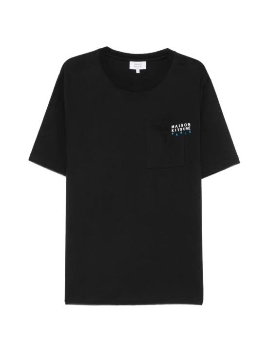 26FW 메종키츠네 반팔 티셔츠 MRMJT04KJ7025 P199 BLACK