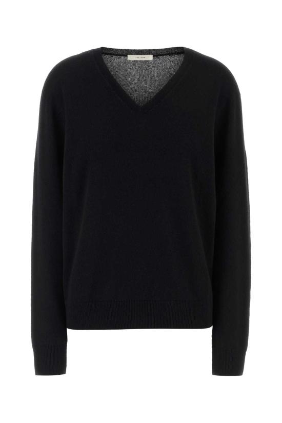 26FW 더로우 스웨터 R000627 Y166 BLK BLACK DOM