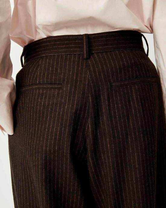  세순 스트레이트 팬츠 오로즈코 팬츠 브라운 - SESSUN