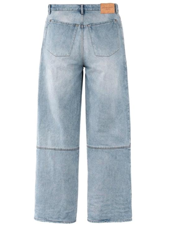 발렌시아가 미니멀 배기 팬츠 857216 TTWB14009 Blue - BALENCIAGA