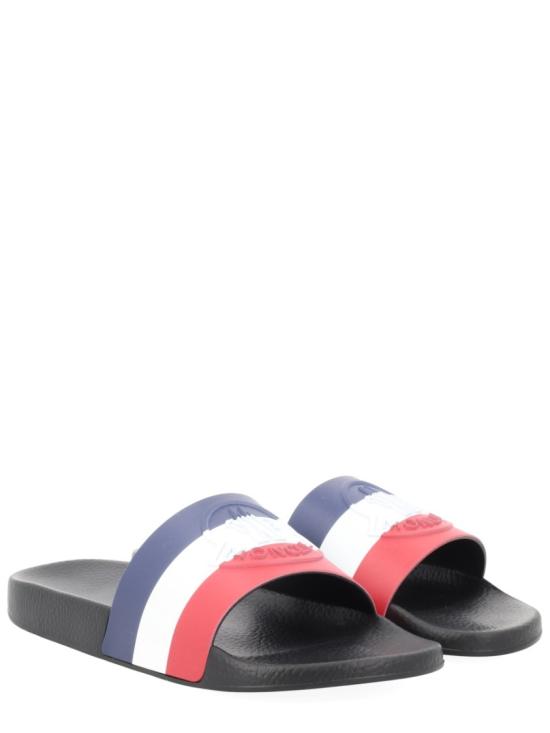  몽클레어 바실 러버 슬라이드 4C00030 01A49998 Multicolor - MONCLER