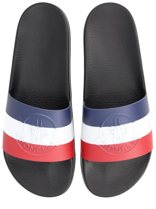  몽클레어 바실 러버 슬라이드 4C00030 01A49998 Multicolor - MONCLER