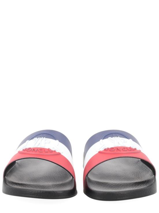 몽클레어 바실 러버 슬라이드 4C00030 01A49998 Multicolor - MONCLER