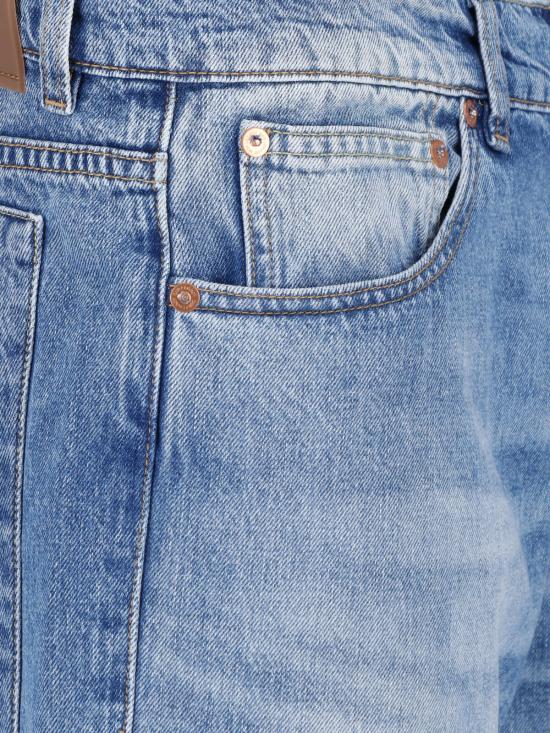 26FW 아워레가시 데님 팬츠 M4265PS PATCHED SADDLE REPAIR WASH BLUE - OUR LEGACY