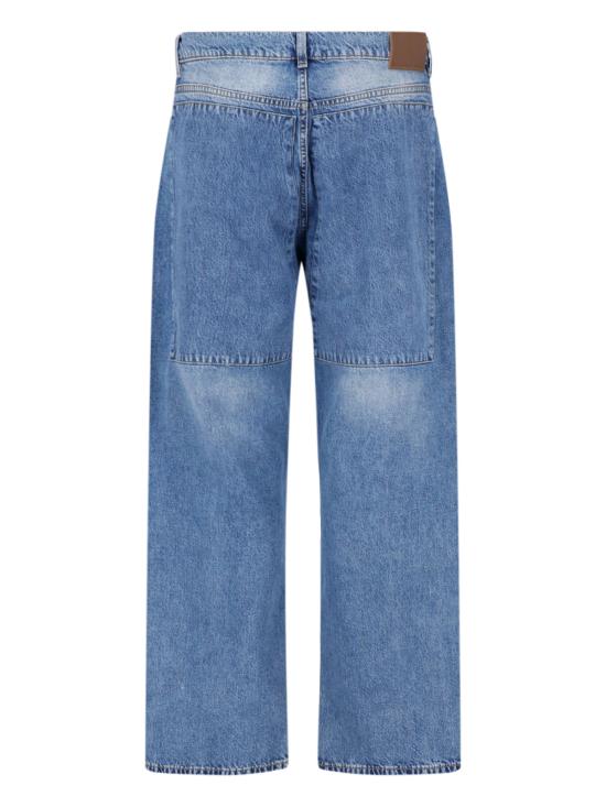 26FW 아워레가시 데님 팬츠 M4265PS PATCHED SADDLE REPAIR WASH BLUE - OUR LEGACY