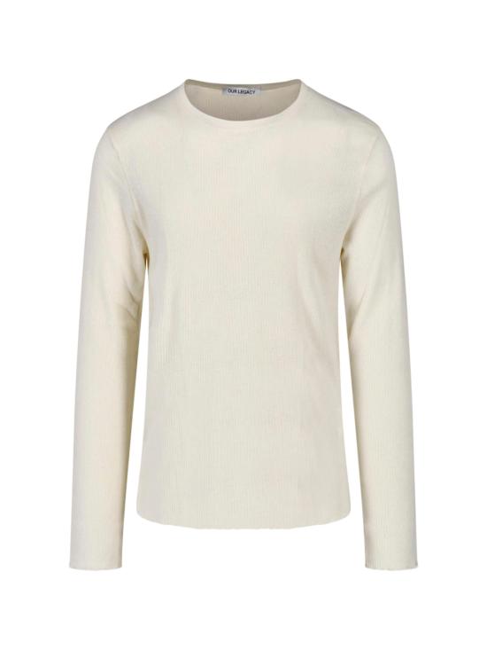 26FW 아워레가시 엘론게이티드 롱슬리브 M4266ECR CLOUDBONE RIPPLE RIB CREAM