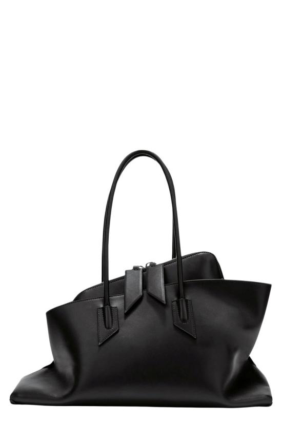 26FW 디 아티코 라 파세지아타 미디엄 탑 핸들 백 250WAH00054 LBT019AA 099 Black - THE ATTICO