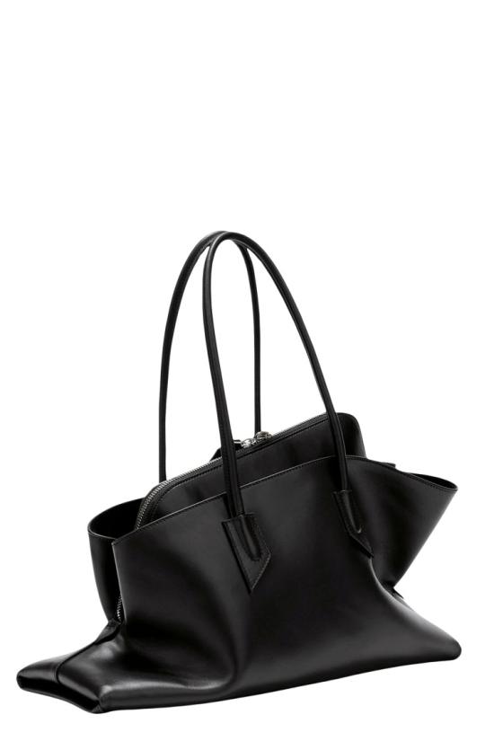 26FW 디 아티코 라 파세지아타 미디엄 탑 핸들 백 250WAH00054 LBT019AA 099 Black - THE ATTICO