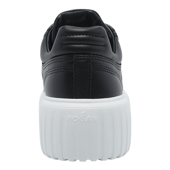 26FW 호간 H-스트라이프 스니커즈 HXW6450FC60 LE9B999 BLACK - HOGAN