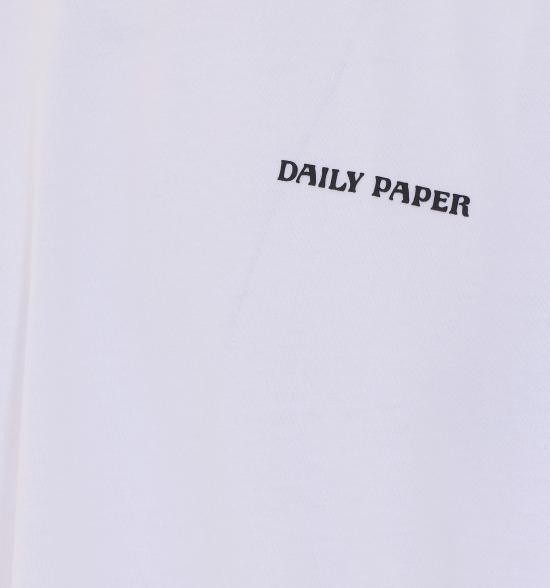 26FW 데일리 페이퍼 반팔 티셔츠 2422071 WHITE - DAILY PAPER