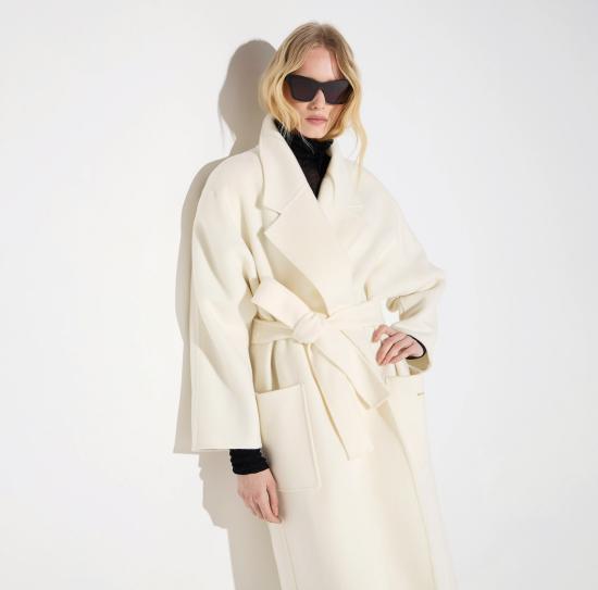 26FW 엘리자베타프랜치 코트 CP01D66E2 193 BURRO - ELISABETTA FRANCHI