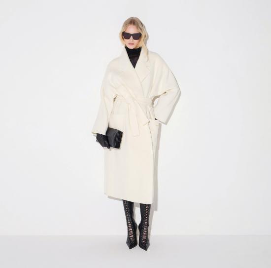 26FW 엘리자베타프랜치 코트 CP01D66E2 193 BURRO - ELISABETTA FRANCHI