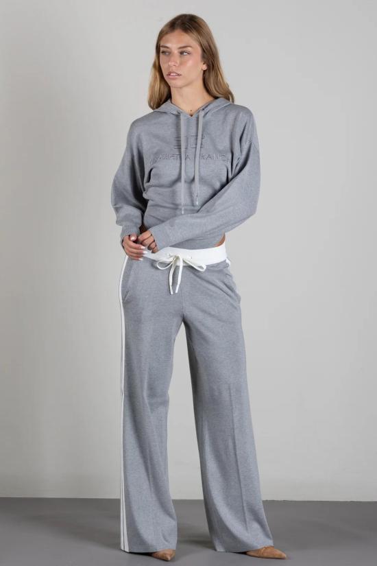 26FW 엘리자베타프랜치 팬츠 KP75S66E2 G41 GRIGIO MELANGE AVORIO - ELISABETTA FRANCHI