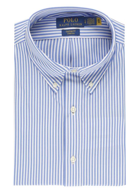 26FW 랄프 로렌 셔츠 710929346 001 BLUE