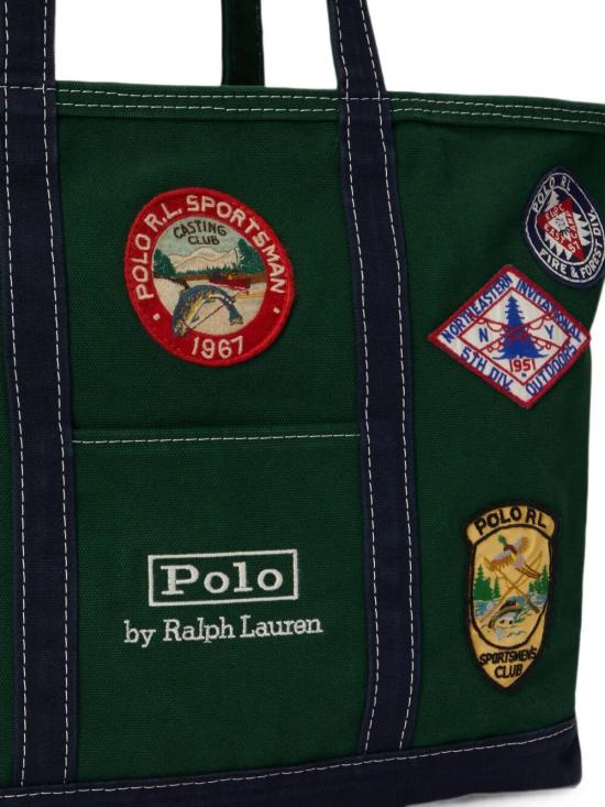 26FW 폴로 랄프로렌 토트백 405 P16214 001 GREEN - POLO RALPH LAUREN